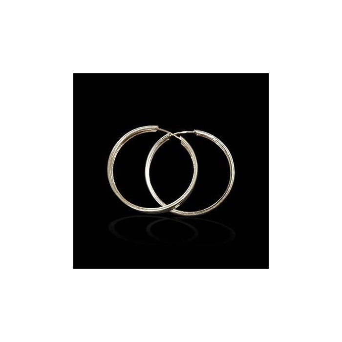 Kolczyki srebrne koła SC 6.8g