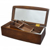 Drewniana szkatułka na biżuterię z lusterkiem 777-012