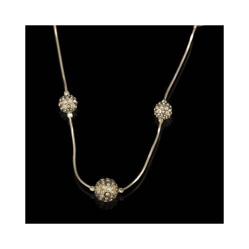 Naszyjnik srebrny z kuleczkami N32 6.8g