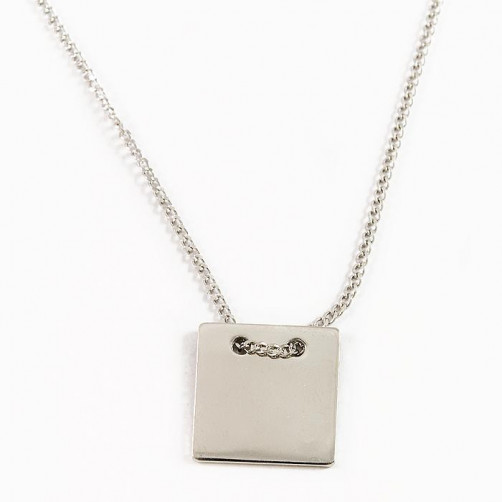 Łańcuszek celebrytka - kwadracik N22/0