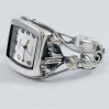 Zegarek srebrny damski na bransolecie + opcja grawer Violett 130