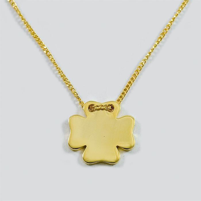 Bransoletka srebrna celebrytka - koniczynka B20/0