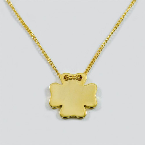 Bransoletka srebrna celebrytka - koniczynka B20/0