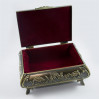 Mosiądzowana szkatułka na biżuterię 461-4592