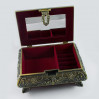 Mosiądzowana szkatułka na biżuterię 461-4731