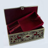 Mosiądzowana szkatułka na biżuterię 461-4578