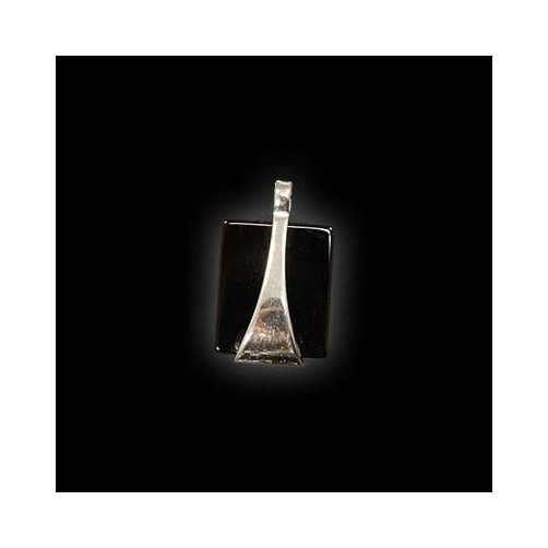 Zawieszka srebrna z onyxem FD 4.0g