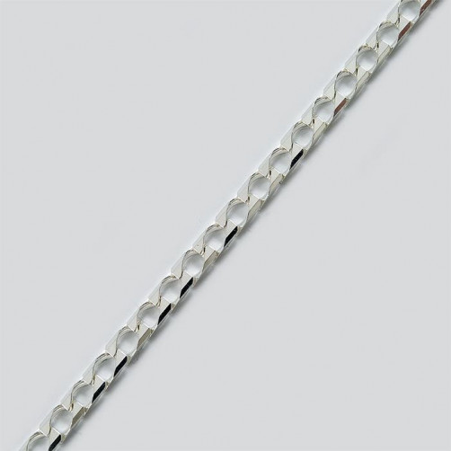 Łańcuszek srebrny pancerka Ł34/0 50cm