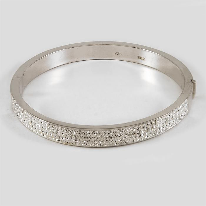 Bransoletka srebrna z cyrkoniami 165/T