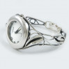 Zegarek srebrny damski na bransolecie + opcja grawer Violett 136