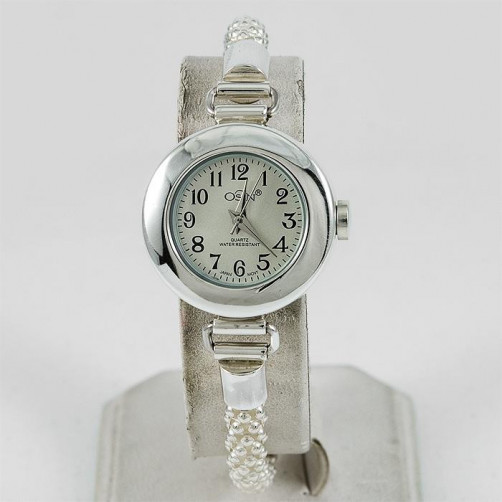 Zegarek srebrny damski + opcja grawer Osin 61