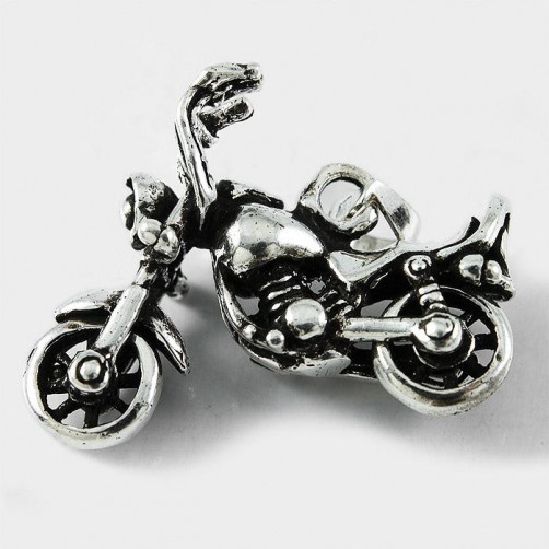 Wisiorek srebrny motor 57/DI