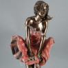 Figurka kobieta w czerwonej sukience Veronese WU69758A4