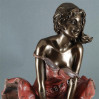 Figurka kobieta w czerwonej sukience Veronese WU69758A4