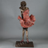 Figurka kobieta w czerwonej sukience Veronese WU69758A4
