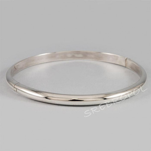 Bransoletka srebrna owalna B82/0
