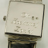Zegarek srebrny damski na bransolecie + opcja grawer Violett 156