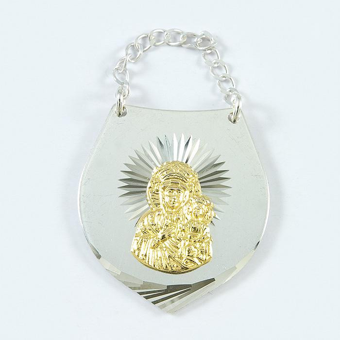 Ryngraf srebrny Matka Boska Częstochowska ME32