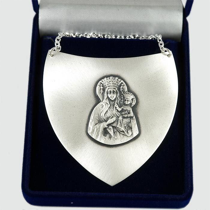 Ryngraf srebrny Matka Boska Częstochowska 94/TA