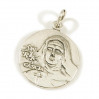 Wisiorek srebrny święta Rita od spraw trudnych i beznadziejnych AN24