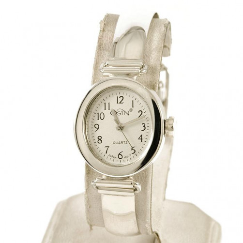 Zegarek srebrny damski + opcja grawer Osin 73