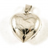 Srebrny sekretnik w kształcie serca 4950/F