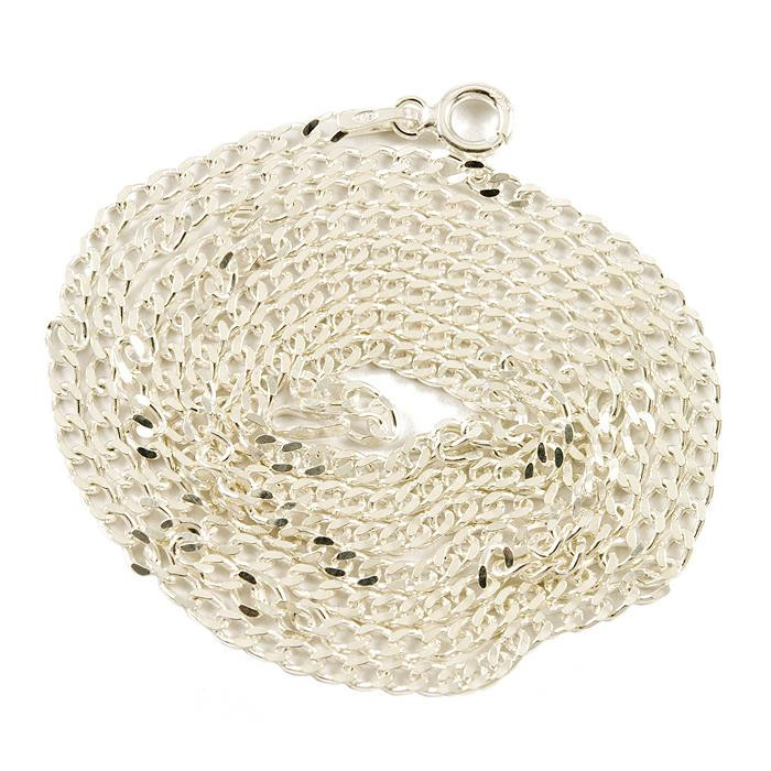 Łańcuszek srebrny pancerka Ł17/0 45cm