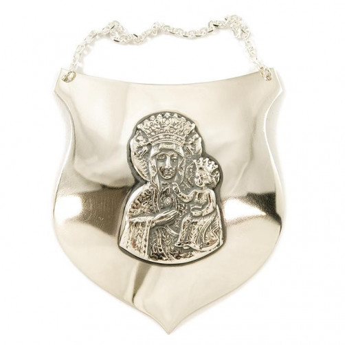 Ryngraf srebrny Matka Boska Częstochowska 160/TA