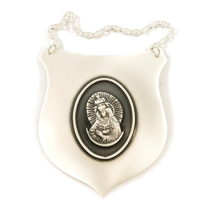 Ryngraf srebrny Matka Boska Ostrobramska 85/TA