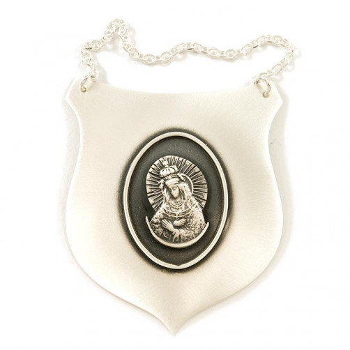 Ryngraf srebrny Matka Boska Ostrobramska 85/TA