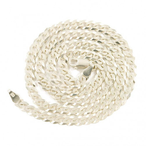 Łańcuszek srebrny pancerka ŁAN28