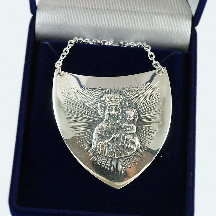 Ryngraf srebrny Matka Boska Częstochowska 98/TA