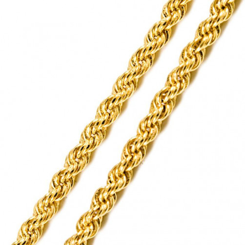 Złoty łańcuszek kordel pr. 585 ZŁ25
