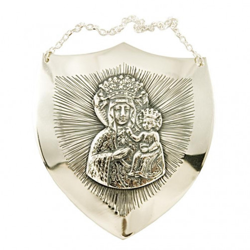 Ryngraf srebrny Matka Boska Częstochowska 158/TA