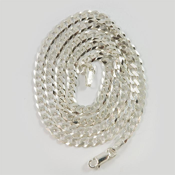 Łańcuszek srebrny pancerka ŁAN16