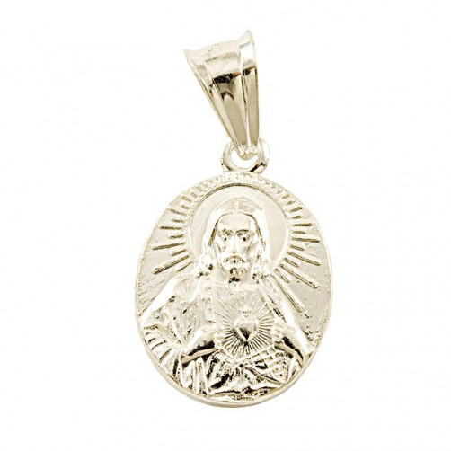 Medalik srebrny Matka Boska Szkaplerzna M12