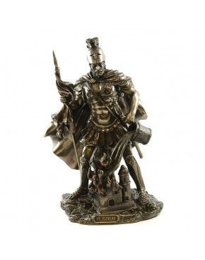 Figurka dekoracyjna Święty Florian - Patron Strażaków WU77624A4