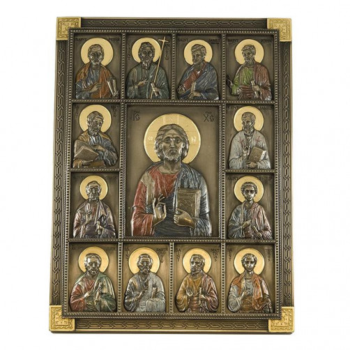 Ikona Jezus i dwunastu apostołów Veronese WU77623A4