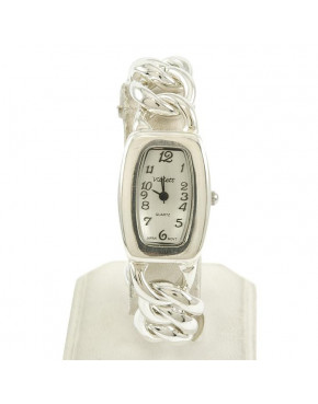 Srebrny zegarek damski na bransolecie Violett 187