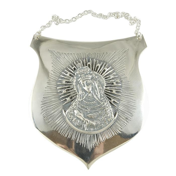 Ryngraf srebrny Matka Boska Ostrobramska RYN11