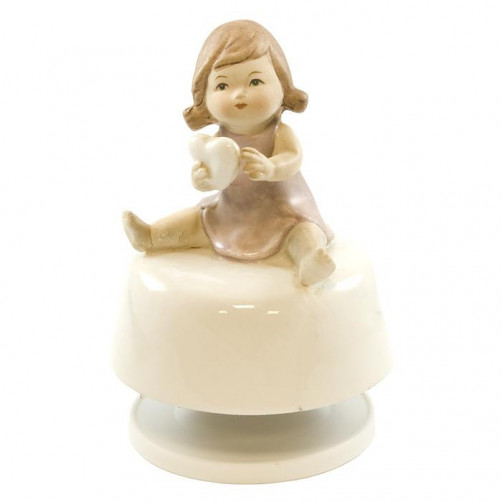 Figurka, pozytywka porcelanowa aniołek 315-5194