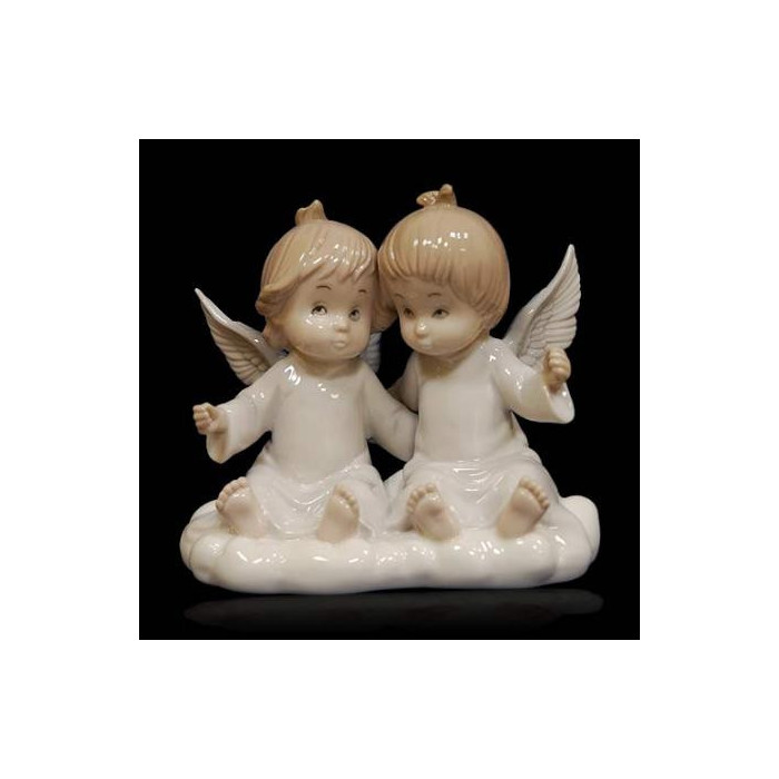 Figurka porcelanowe aniołki 325-3011T