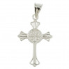 Krzyżyk srebrny ze św. Benedyktem KRZ8