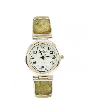 Zegarek srebrny damski z bursztynem Osin 78