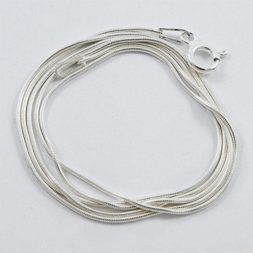 Łańcuszek srebrny linka 45cm ŁAN61