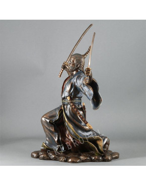 Figurka Samuraj z dwoma mieczami Veronese WU71595A4