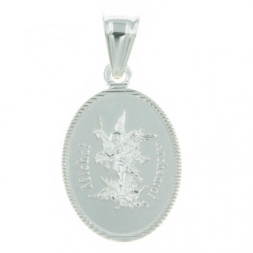 Medalik srebrny Michał Archanioł M69