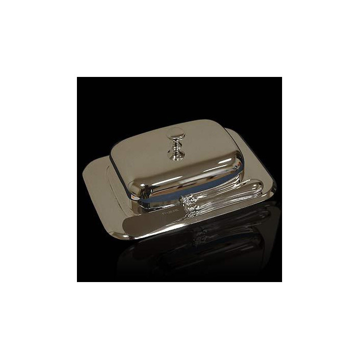 Maselniczka z metalu posrebrzanego REGENT