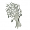 Broszka srebrna drzewo BRO22