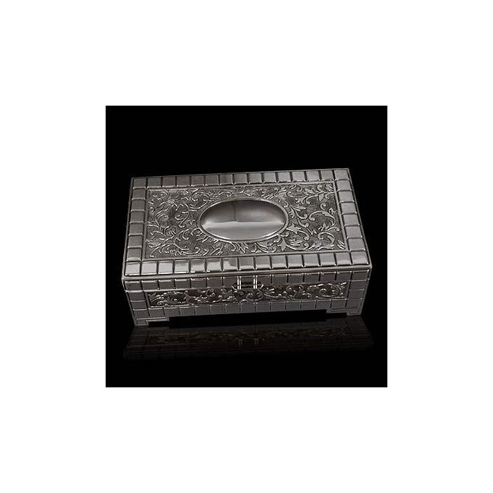 Szkatułka posrebrzana 461-4017